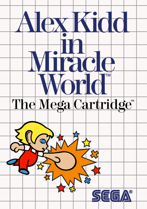 Capa de Alex Kidd in Miracle World