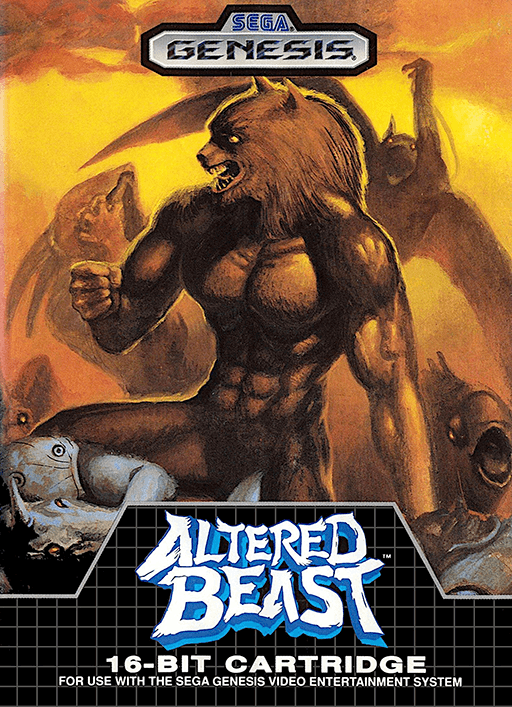 Capa de Altered Beast