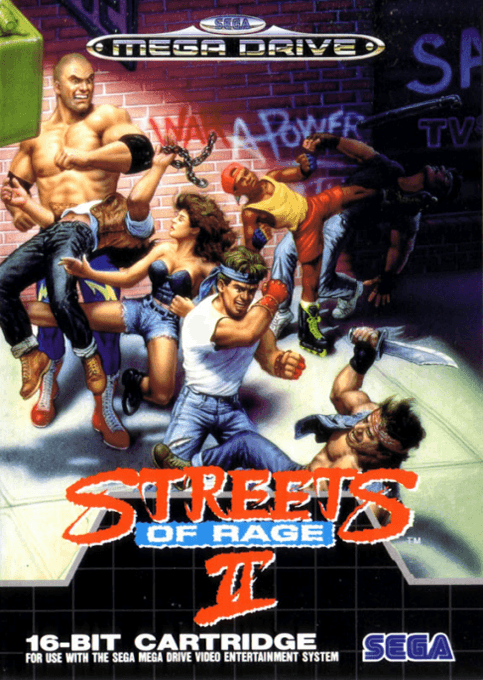 Capa de Streets of Rage 2